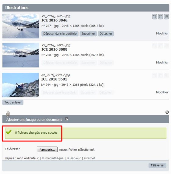 SPIP ajout document resultat SPIP ajout document resultat